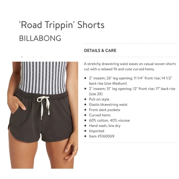 🖤 BILLABONG “Road Trippin” Shorts - Picture 9 of 9